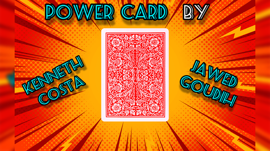 【Murphy's Magic DL】 『パワーカード』 ケネス・コスタ・ジャウエド・ゴウディ / Power Card By Kenneth Costa & Jawed Goudih video DOWNLOAD