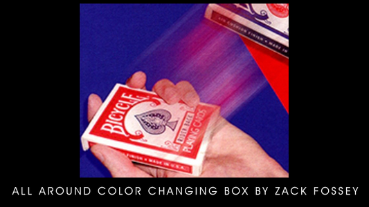 【Murphy's Magic DL】 『オールアラウンドカラーチェンジングボックス』 ザック・フォッセイ / All Around Color Changing Box by Zack Fossey video DOWNLOAD