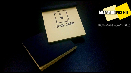 【Murphy's Magic DL】 『メタモポスティット』 ローマン・ロウミルズ / Metamorpost-it by Rowman Rowmiruz video DOWNLOAD