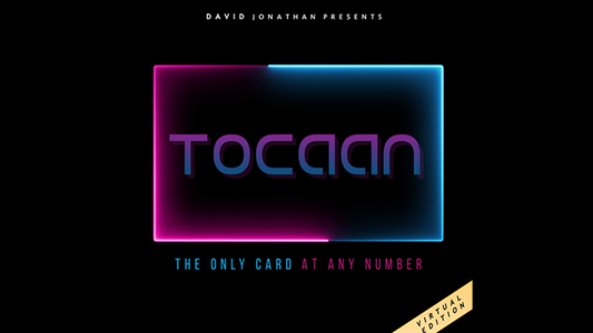 【Murphy's Magic DL】 『トカーン』 デイビッド・ジョナサン / TOCAAN (Virtual Edition) by David Jonathan video DOWNLOAD