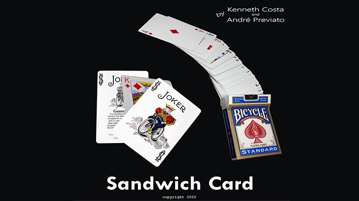 【Murphy's Magic DL】Sandwich Card By Kenneth Costa & André Previato video DOWNLOAD