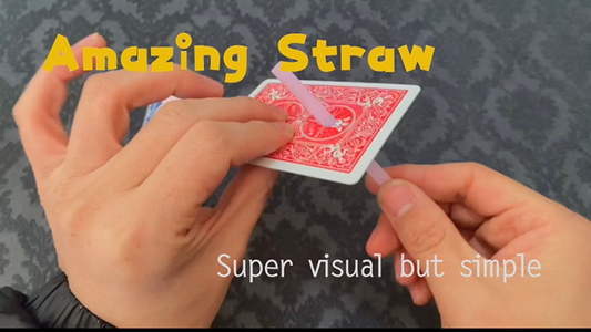 【Murphy's Magic DL】 『アメイジングストロー』 ディンディン / Amazing Straw by Dingding video DOWNLOAD