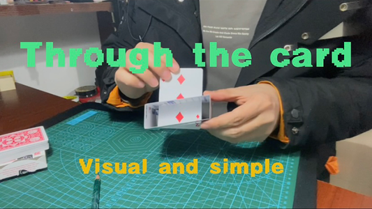【Murphy's Magic DL】 『スルー・ザ・カード』 ディンディン / Through the Card by Dingding video DOWNLOAD