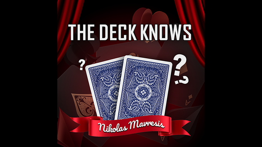 【Murphy's Magic DL】 『ザ・デッキ・ノウズ』 ニコラス・マブレシス / The Deck Knows by Nikolas Mavresis video DOWNLOAD