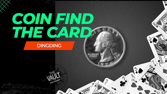 【Murphy's Magic DL】 『ザ・ボールト - コイン・ファインド・ザ・カード』 ディンディン / The Vault - Coin Find the Card by Dingding video DOWNLOAD