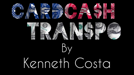 【Murphy's Magic DL】『カードキャッシュトランスポ』 ケネス・コスタ / Card Cash Transpo by Kenneth Costa mixed media DOWNLOAD