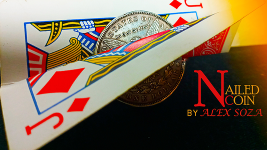 【Murphy's Magic DL】 『ネイルドコイン』 アレックス・ソザ / Nailed Coin by Alex Soza video DOWNLOAD