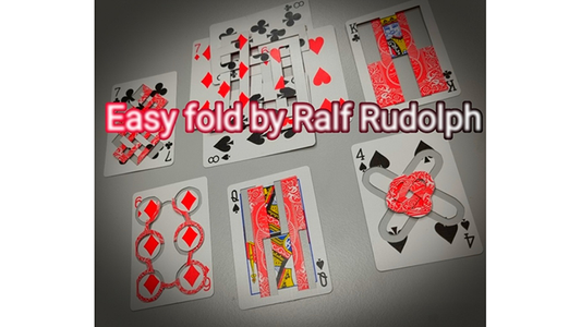 【Murphy's Magic DL】『イージーフォールド』 ラルフ・ルドルフ / Easy Fold by Ralf Rudolph aka Fairmagic mixed media DOWNLOAD