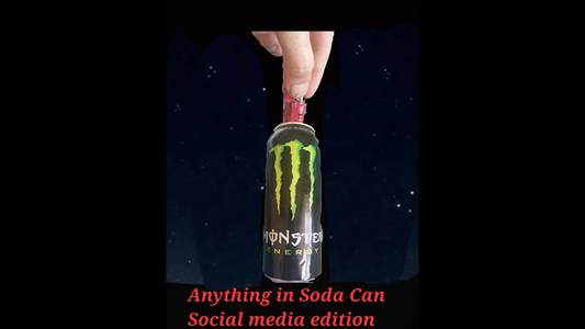 【Murphy's Magic DL】 『エニシング・イン・ソーダ・カン』 ザック・フォッセイ / Anything in Soda Can by Zack Fossey video DOWNLOAD