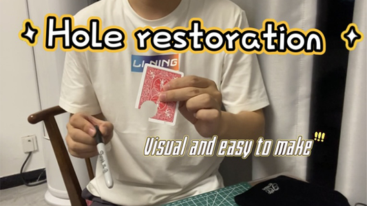【Murphy's Magic DL】 『ホール・レストレーション』 ディンディン / Hole Restoration by Dingding video DOWNLOAD
