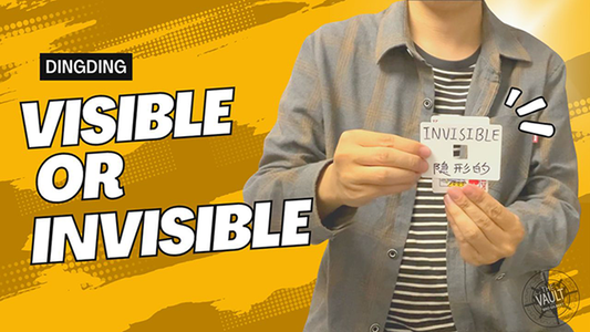 【Murphy's Magic DL】 『ザ・ボルト - ビジブル・オア・インビジブル』 ディンディン / The Vault - Visible or Invisible by Dingding video DOWNLOAD