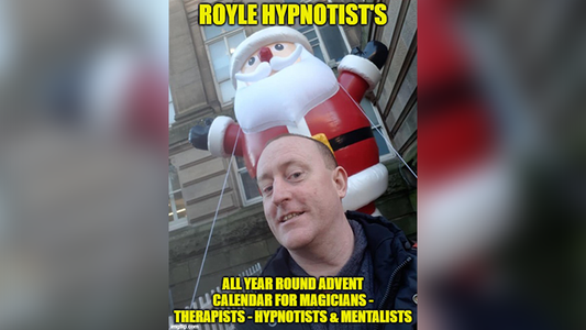 【Murphy's Magic DL】『ロイル・ヒプノティストのオールイヤーラウンドアドベントカレンダー』 ジョナサン・ロイル / ROYLE HYPNOTIST'S ALL-YEAR-ROUND ADVENT CALENDAR FOR MAGICIAN'S - THERAPISTS - HYPNOTIST'S & MENTALISTS by JONATHAN ROYLE Mixed Media DOWNLOAD