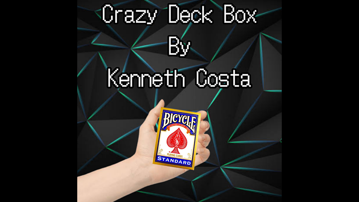 【Murphy's Magic DL】Crazy Deck Box by Kenneth Costa video DOWNLOAD