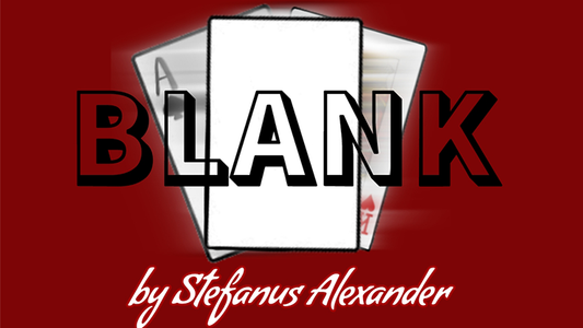【Murphy's Magic DL】 『ブランク』 ステファヌス・アレクサンダー / BLANK by Stefanus Alexander video DOWNLOAD