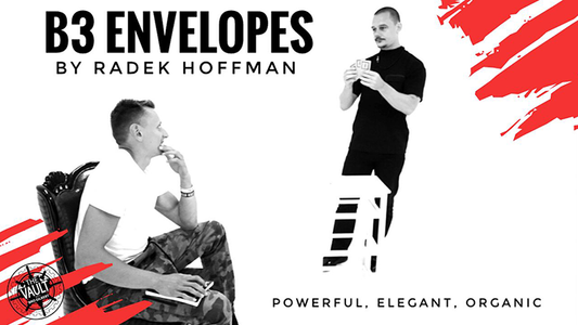 【Murphy's Magic DL】 『ザ・ボルト B3 エンベロープス』 ラデク・ホフマン / The Vault - B3 Envelopes by Radek Hoffman video DOWNLOAD
