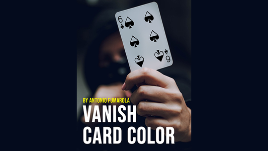 【Murphy's Magic DL】 『バニッシュカードカラー』 アントニオ・フマローラ / Vanish Card Color by Antonio Fumarola video DOWNLOAD