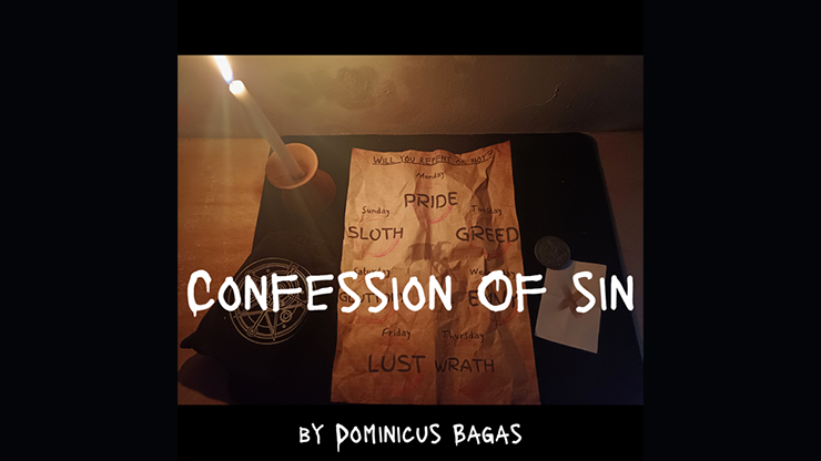【Murphy's Magic DL】Confession of Sin by Dominicus Bagas mixed media DOWNLOAD