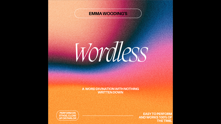 【Murphy's Magic DL】Wordless by Emma Wooding ebook DOWNLOAD