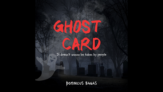 【Murphy's Magic DL】『ゴーストカード』 ドミニクス・バガス / Ghost Card by Dominicus Bagas mixed media DOWNLOAD