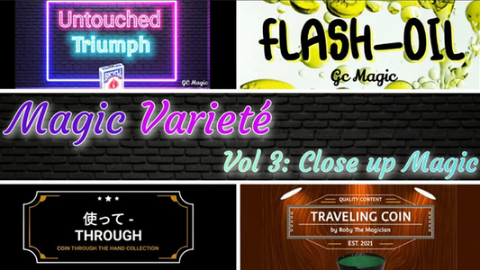 【Murphy's Magic DL】 『バリエテマジックボリューム3クローズアップマジック』 ゴンザロ・クスキュナ / Variete Magic Vol 3 Close - Up Magic by Gonzalo Cuscuna video DOWNLOAD