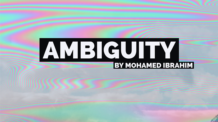 【Murphy's Magic DL】Ambiguity by Mohamed Ibrahim video DOWNLOAD