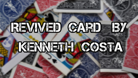 【Murphy's Magic DL】 『リバイバルカード』 ケネス・コスタ / Revived Card by Kenneth Costa video DOWNLOAD