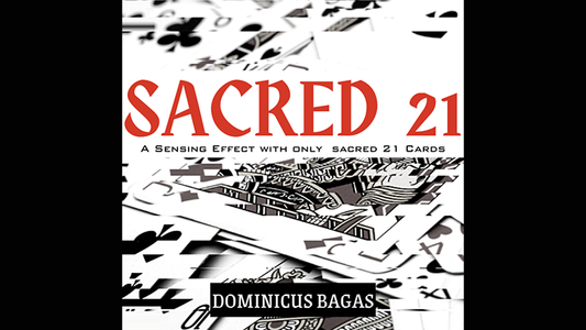 【Murphy's Magic DL】『セイクリッド21』 ドミニクス・バガス / Sacred 21 by Dominicus Bagas mixed media DOWNLOAD