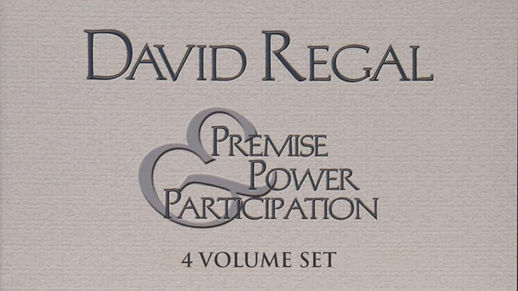 【Murphy's Magic DL】Premise, Power and Participation (4 vol set) by David Regal - DOWNLOAD