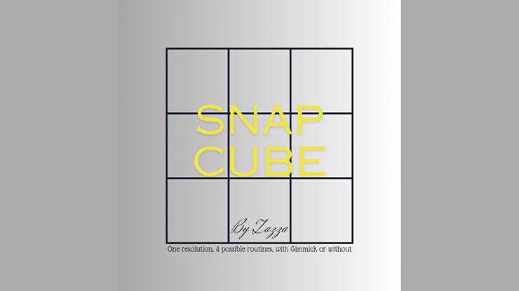 【Murphy's Magic DL】SNAP CUBE by Nicola Lazzarini - DOWNLOAD