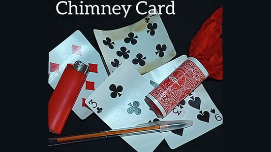 【Murphy's Magic DL】 『チムニーカード』 バッハ・オルティス / CHIMNEY CARD by Bach Ortiz - Download