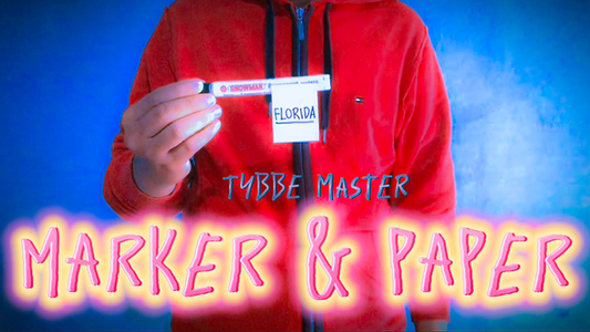 【Murphy's Magic DL】 『マーカー・アンド・ペーパー』 ティベ・マスター / MARKER AND PAPER by Tybbe Master - Download