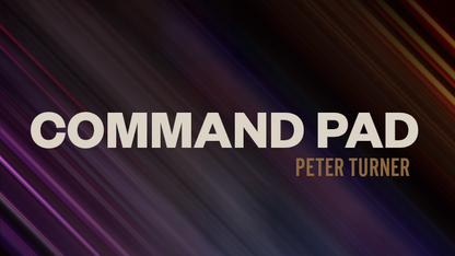 【Murphy's Magic DL】Command Pad by Peter Turner video DOWNLOAD