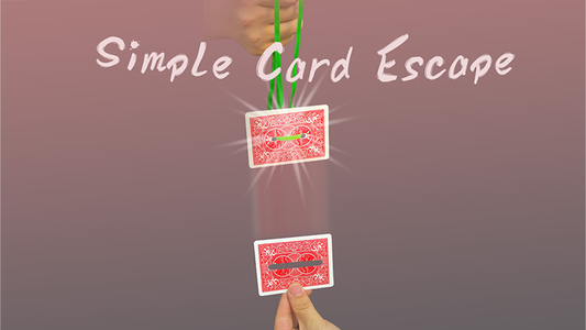 【Murphy's Magic DL】 『シンプルカードエスケープ』 ディンディン / Simple Card Escape by Dingding video DOWNLOAD