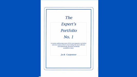 【Murphy's Magic DL】 『エキスパートズ・ポートフォリオ』 ジャック・カーペンター / Expert's Portfolio by Jack Carpenter eBook