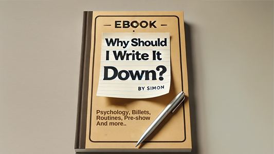 【Murphy's Magic DL】 『ホワイ・シュッド・アイ・ライト・イット・ダウン』 サイモン / Why Should I Write it Down? by Simon eBook DOWNLOAD