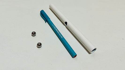 【新品】スティールボールスルーペン　Steel Ball Through Pen by The Essel Magic