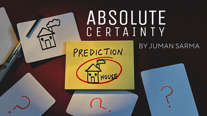 【Murphy's Magic DL】Absolute Certainty by Juman Sarma video DOWNLOAD