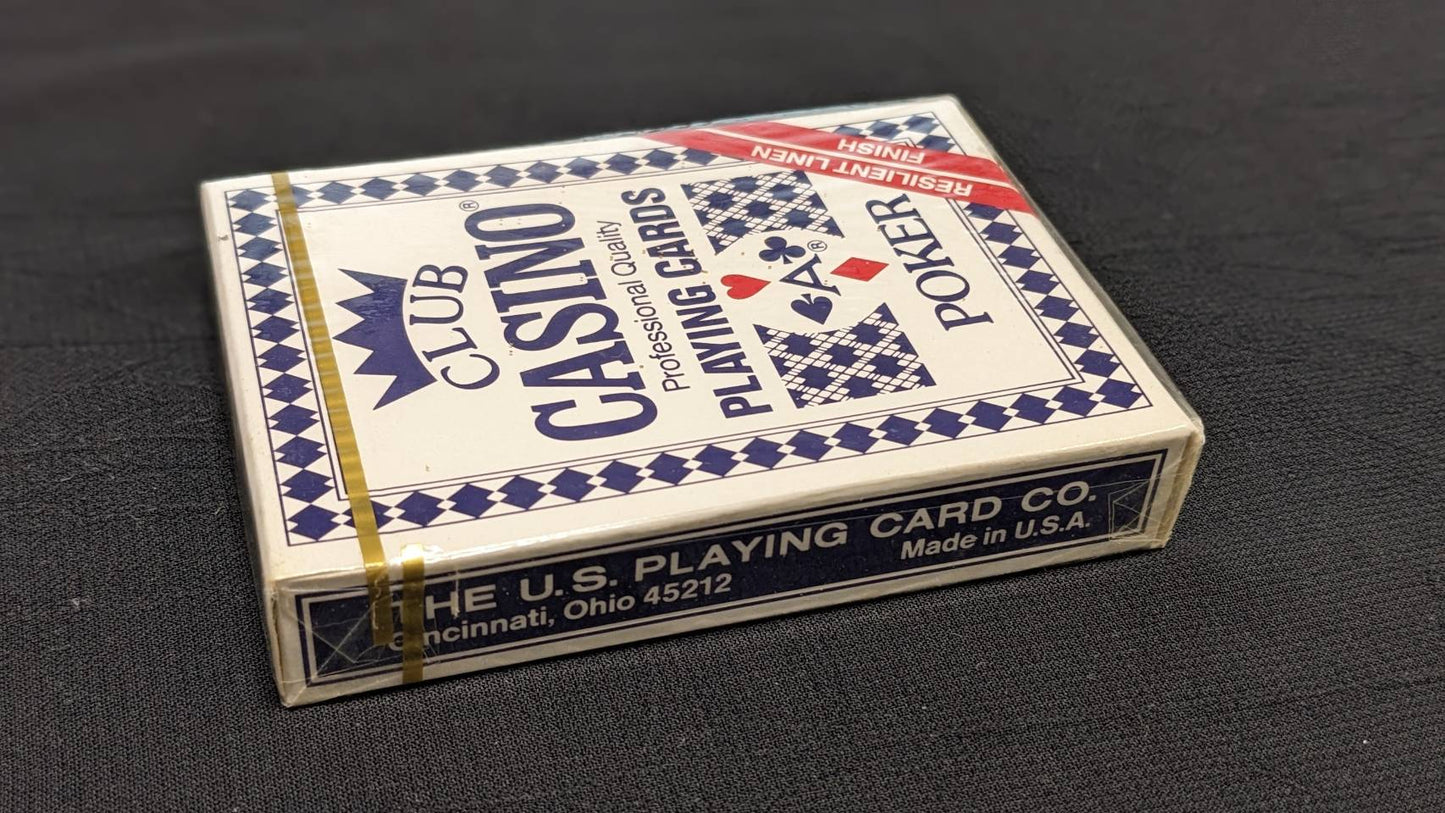 【USED：状態S】CLUB CASINO PLAYNG CARDS（青）