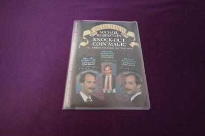 【中古：状態A】KNOCK-OUT COIN MAGIC by MICHAEL RUBINSTEIN