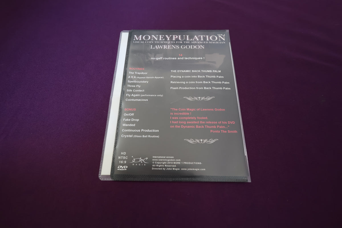 【中古：状態A】MONEYPULATION Vol.1 by LAWRENS GODON