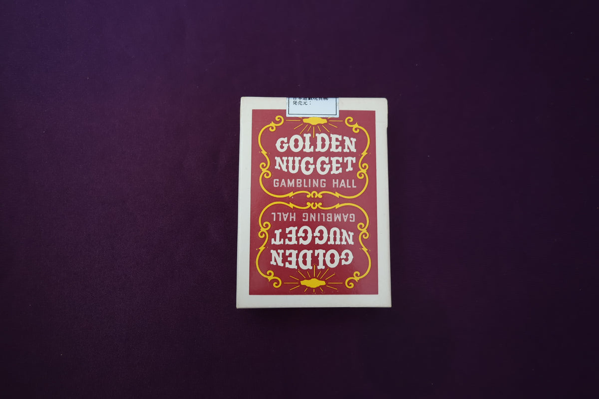 【中古：状態S】golden nugget gambling hall playing cards