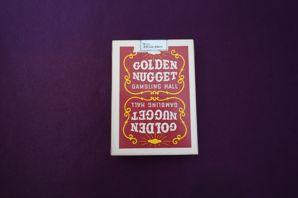 【中古：状態S】golden nugget gambling hall playing cards