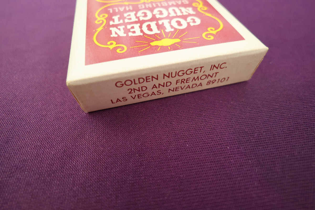 【中古：状態S】golden nugget gambling hall playing cards
