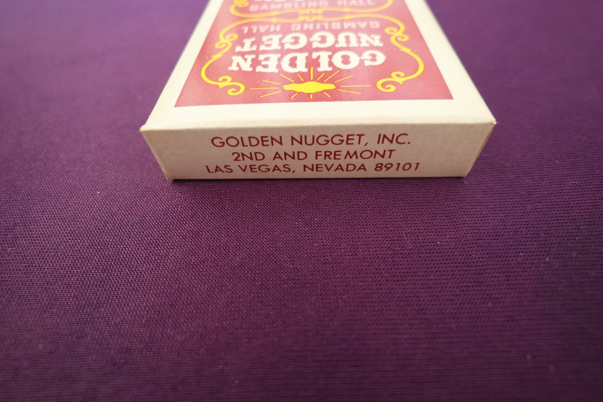 【中古：状態S】golden nugget gambling hall playing cards