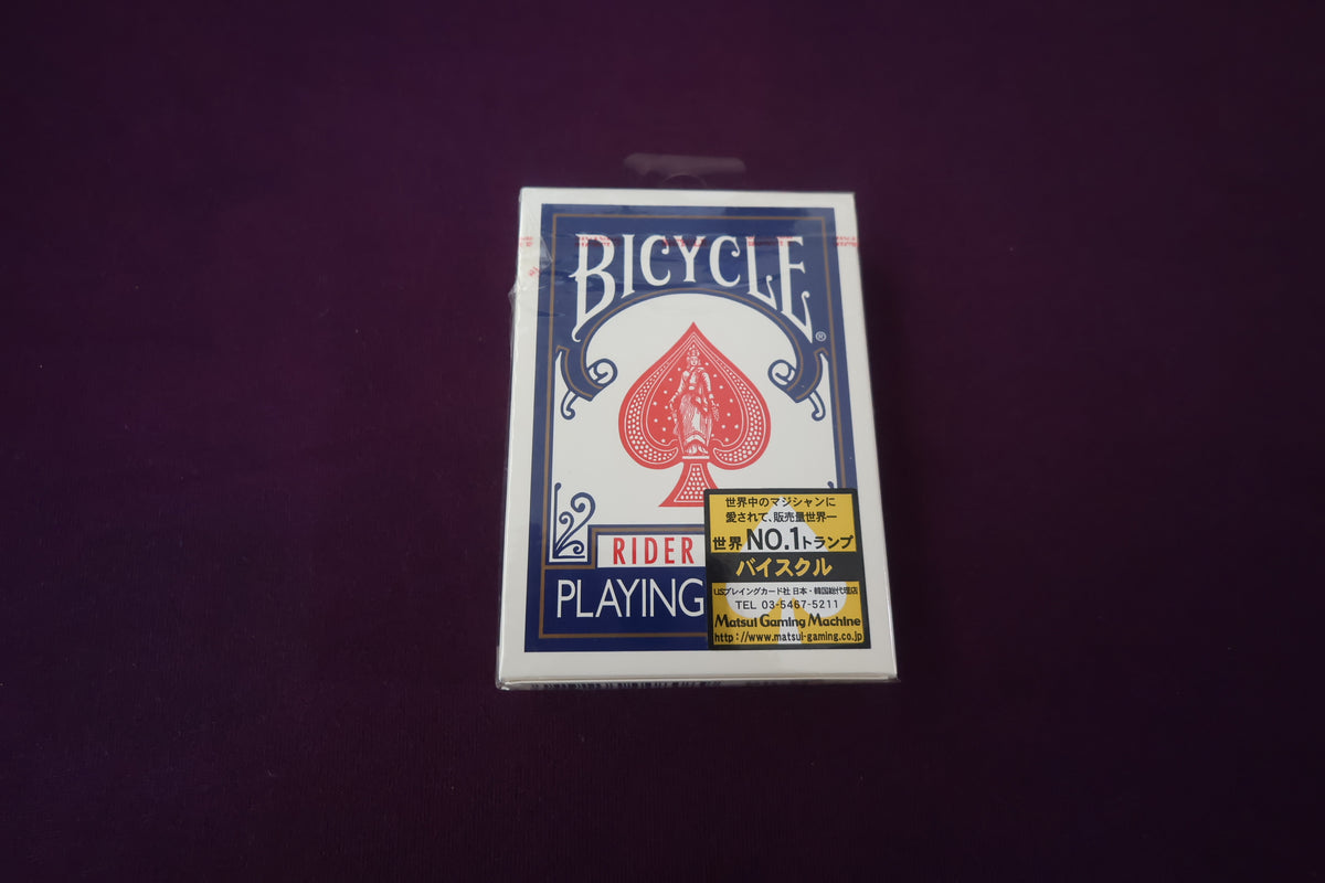 【中古：状態S】Bicycle Playing Card deck（青）