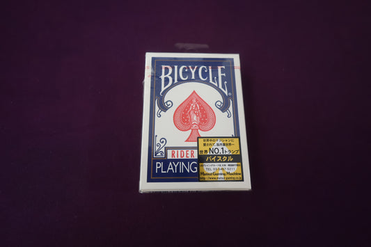 【中古：状態S】Bicycle Playing Card deck（青）