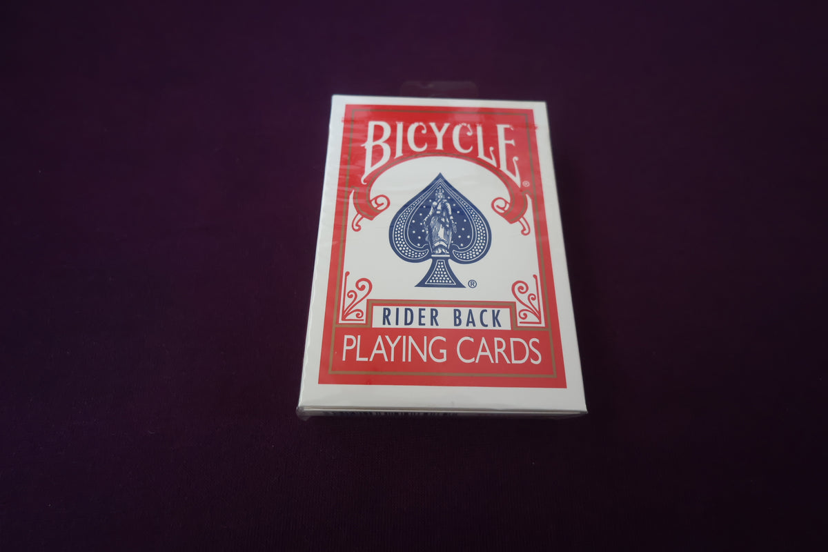 【中古：状態S】Bicycle Playing Card deck（赤）