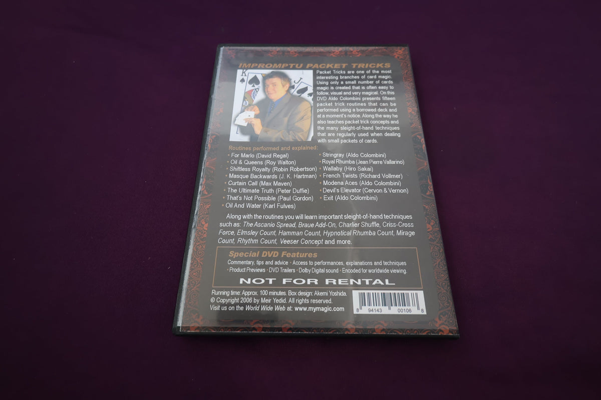 【中古：状態A】IMPROMPTU PACKET TRICKS Aldo Colombini