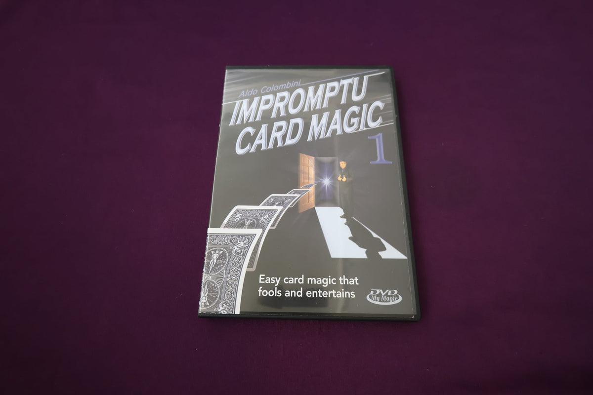 【中古：状態A】IMPROMPTU CARD MAGIC by Aldo Colombini 1