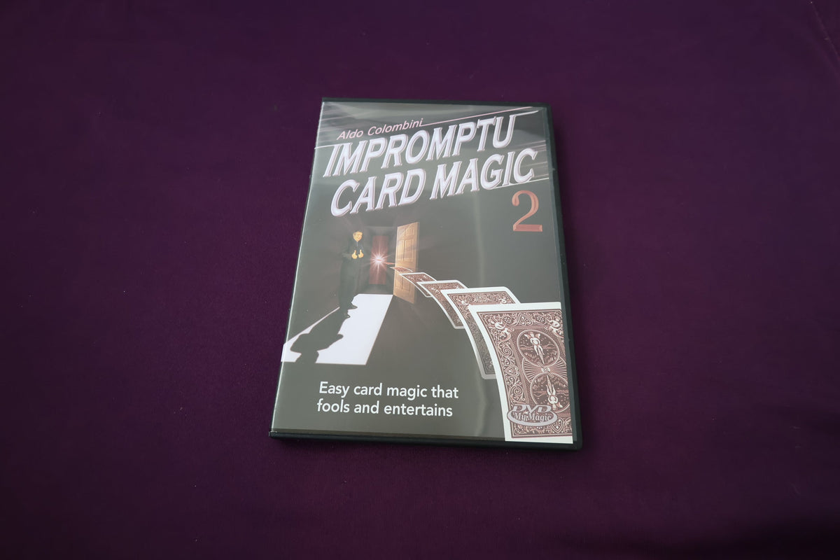 【中古：状態A】IMPROMPTU CARD MAGIC by Aldo Colombini 2